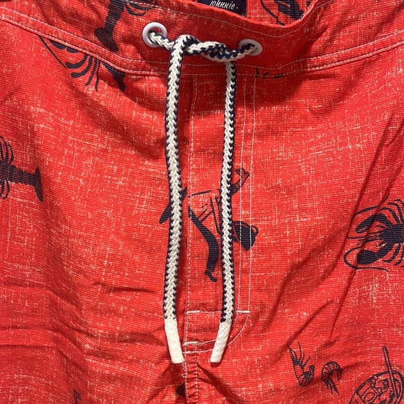 Johnnie-O Brisbane Malibu Red Swim Trunks board shorts Men’s M - Picture 7 of 12